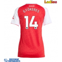 Arsenal Viktor Gyokeres #14 Replica Home Shirt Ladies 2025-26 Short Sleeve
